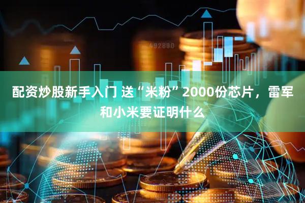 配资炒股新手入门 送“米粉”2000份芯片，雷军和小米要证明什么