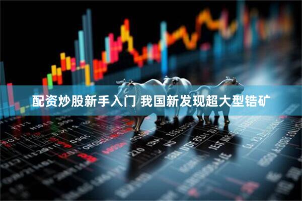 配资炒股新手入门 我国新发现超大型锆矿