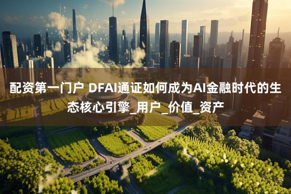 配资第一门户 DFAI通证如何成为AI金融时代的生态核心引擎_用户_价值_资产