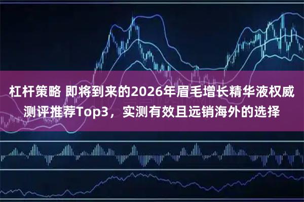 杠杆策略 即将到来的2026年眉毛增长精华液权威测评推荐Top3，实测有效且远销海外的选择